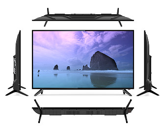 satın al 40 Inç Akıllı LED Televizyon Tempered Glass Multi Language Wifi LED TV online manufacture