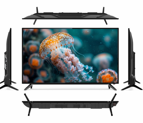satın al Tempered Glass 75 Inch LED TV 4K Ultra Dar Bezel Plastik Konutla online manufacture