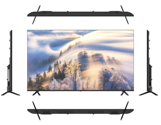 Ultra incelik 75 inç akıllı televizyon çerçevesiz LED 4K TV Android sistemi ile