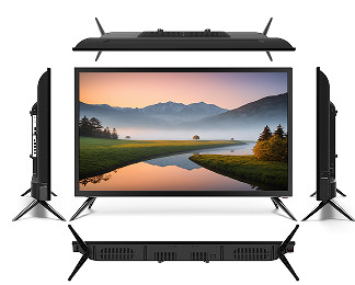 Kolay Kurulum 40 Inch LED TV 2K LED TV Çerçeve ile Metal Konut