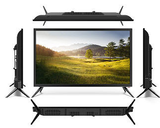 43 Inch Frame Normal LED TV Analog TV Desteği USB Multi Media için