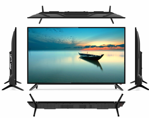 4K çerçevesiz 50 Inç Akıllı TV Tempered Glass Hospitality TV özelleştirilebilir
