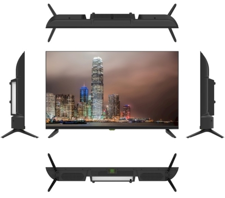 55 Inç Akıllı Misafirperverlik Televizyonu Yüksek Parlaklık Plastik Konutlu Çerçevesiz 4K TV