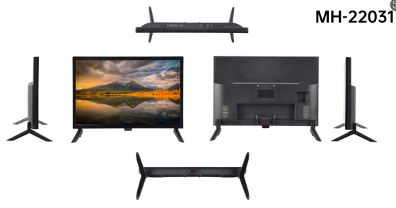 Kolay kurulum 22 inç yüksek hızlı LED TV Wifi ve Bluetooth ile