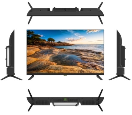Oteller 32 Inç Çerçevesiz TV Ultra incelik Google Televizyon HIFI hoparlör